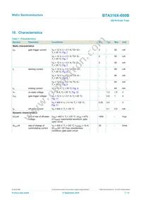 BTA316X-600B Datasheet Page 7