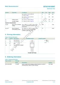 BTA316X-800C/L01Q Datasheet Page 2