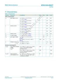 BTA316X-800CTQ Datasheet Page 6