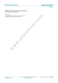 BTA316X-800CTQ Datasheet Page 11