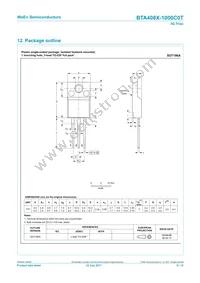 BTA408X-1000C0TQ Datasheet Page 9