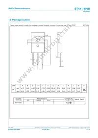 BTA41-800BQ Datasheet Page 9