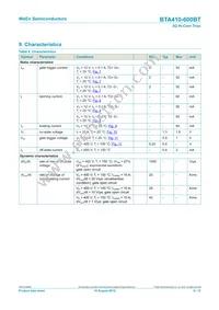 BTA410-600BT Datasheet Page 6