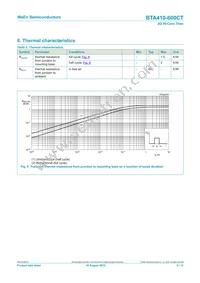 BTA410-600CT Datasheet Page 5