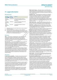 BTA410-600CT Datasheet Page 10