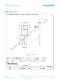 BTA410-800ET Datasheet Page 9