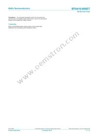 BTA410-800ET Datasheet Page 11
