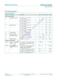 BTA410X-600BT Datasheet Page 7