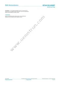 BTA410X-800BT Datasheet Page 12