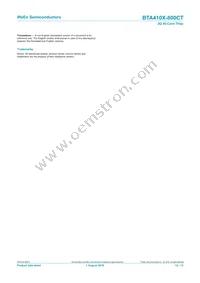 BTA410X-800CT Datasheet Page 12