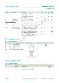 BTA410Y-800CT Datasheet Page 2