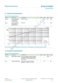 BTA410Y-800ET Datasheet Page 6