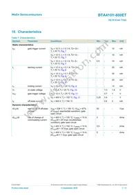 BTA410Y-800ET Datasheet Page 7