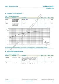 BTA412Y-800C Datasheet Page 6