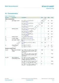 BTA412Y-800ETQ Datasheet Page 8