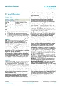 BTA420-800BT Datasheet Page 9