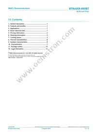 BTA420X-800BT Datasheet Page 13