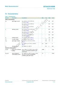 BTA425X-800BQ Datasheet Page 7