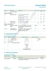 BTA425Y-800BTQ Datasheet Page 2