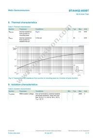 BTA445Z-800BTQ Datasheet Page 6