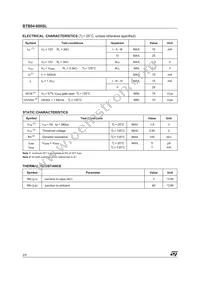 BTB04-600SL Datasheet Page 2
