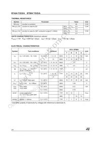 BTB04-600TRG Datasheet Page 2