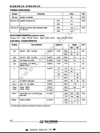 BTB08-400TWRG Datasheet Page 2