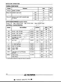 BTB12-700SWRG Datasheet Page 2