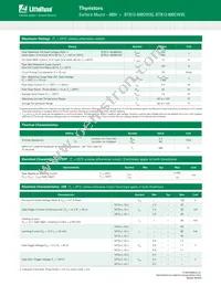 BTB12-800CW3G Datasheet Page 2