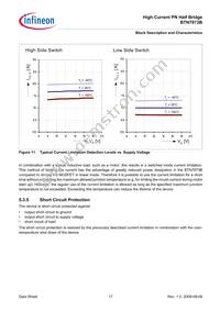 BTN7973BAUMA1 Datasheet Page 17