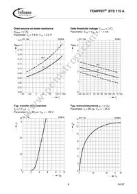 BTS115ANKSA1 Datasheet Page 6