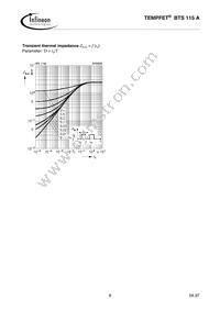 BTS115ANKSA1 Datasheet Page 8