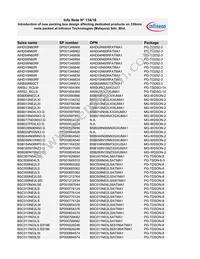 BTS500101TADATMA2 Datasheet Page 3