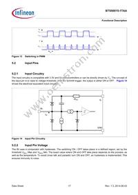 BTS500151TAAATMA1 Datasheet Page 17