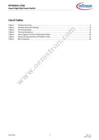 BTS500251TADATMA2 Datasheet Page 5