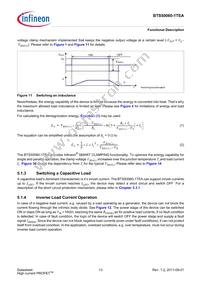 BTS50060-1TEA Datasheet Page 13