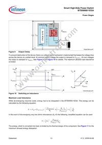 BTS500601EGAAUMA1 Datasheet Page 13