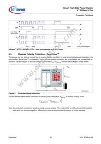 BTS500601EGAAUMA1 Datasheet Page 20