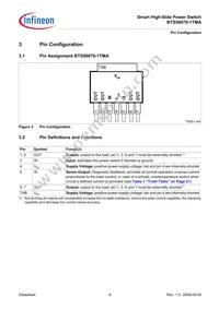 BTS500701TMAATMA1 Datasheet Page 6