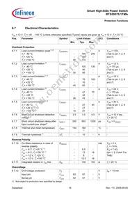 BTS500701TMAATMA1 Datasheet Page 19