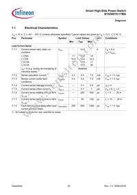 BTS500701TMAATMA1 Datasheet Page 23