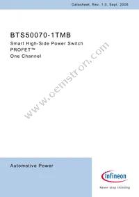 BTS500701TMBAKSA1 Datasheet Cover