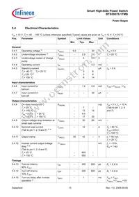 BTS500701TMBAKSA1 Datasheet Page 13