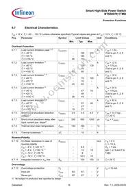 BTS500701TMBAKSA1 Datasheet Page 19