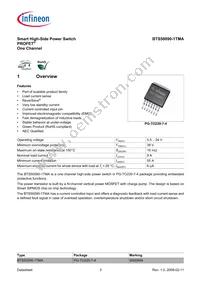 BTS50090-1TMA Datasheet Page 3