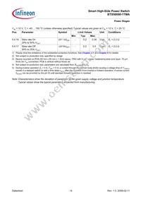 BTS50090-1TMA Datasheet Page 14