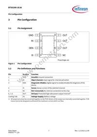 BTS52001EJAXUMA1 Datasheet Page 7