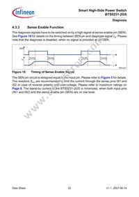 BTS52312GSXUMA1 Datasheet Page 22