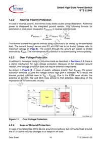 BTS5234GXUMA1 Datasheet Page 16