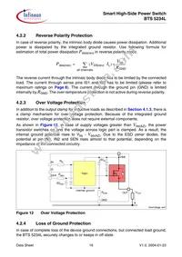 BTS5234LNT Datasheet Page 16